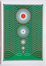 Load image into Gallery viewer, Dark Green post card