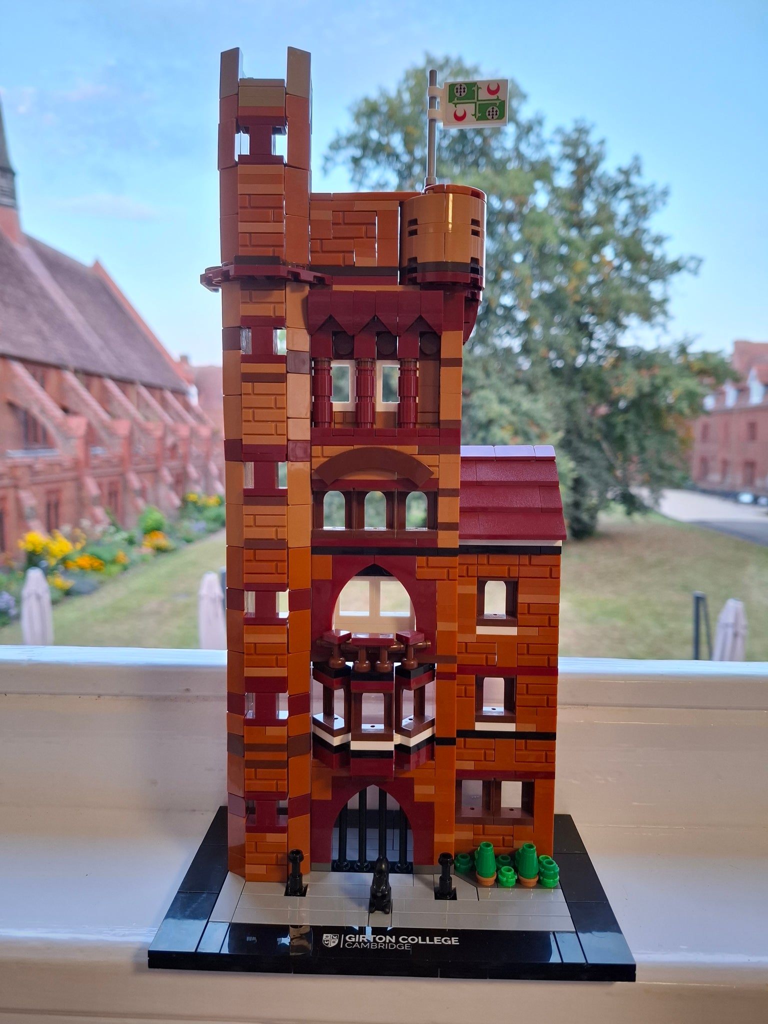 Small Brick City Lego City Layout Designer Girton College Tower
