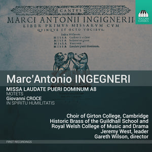 Choir CD - Marc'Antonio Ingegneri